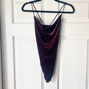 A&F Cowl-Neck BodySuit
